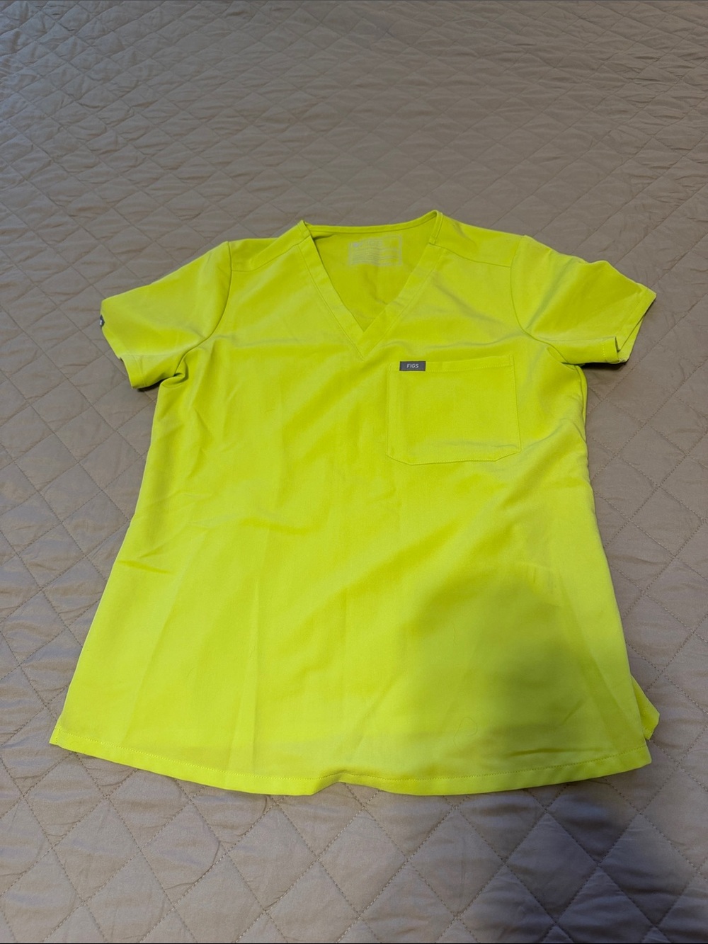 Figs Citrine Catarina Scrub Top